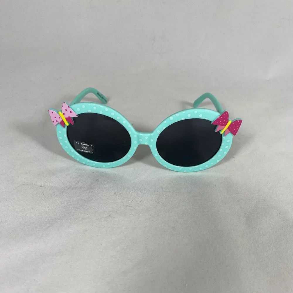 Disney Store Minnie Mouse Sunglasses Mint Green with Pink Bow NWT